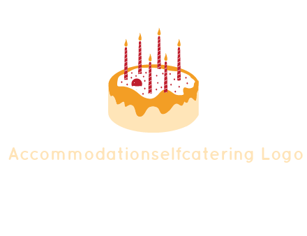 cake icon with candles