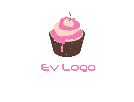 cupcake bakery logo