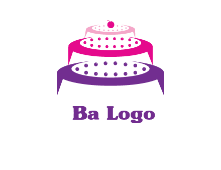 multi level cake logo