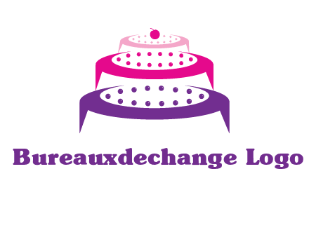 multi level cake logo