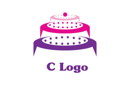 multi level cake logo