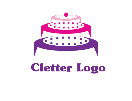 multi level cake logo