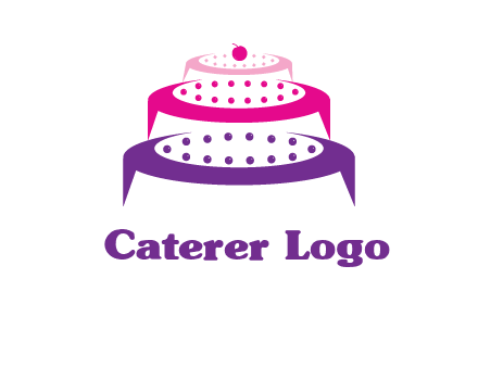 multi level cake logo