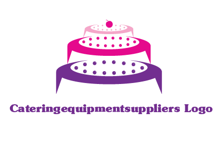 multi level cake logo