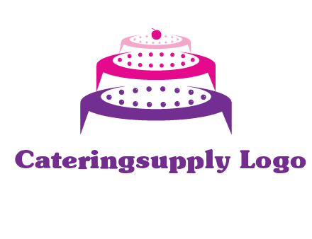 multi level cake logo