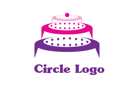 multi level cake logo