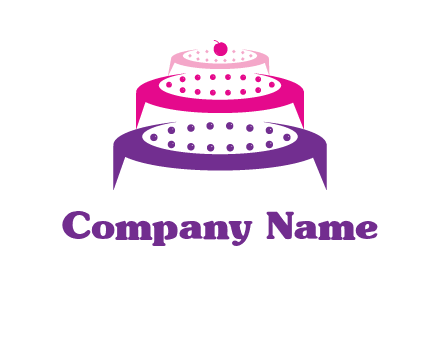 multi level cake logo