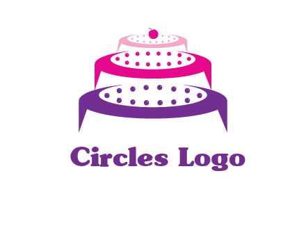 multi level cake logo