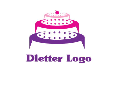 multi level cake logo