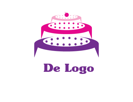 multi level cake logo