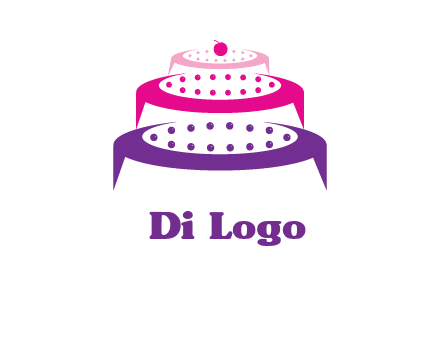 multi level cake logo