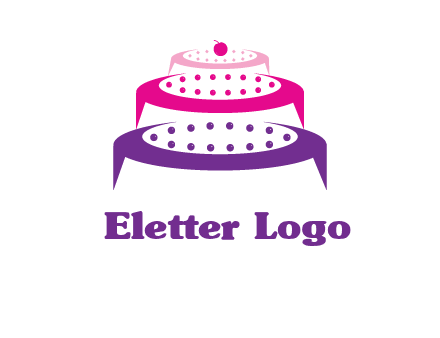 multi level cake logo