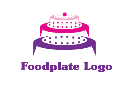 multi level cake logo