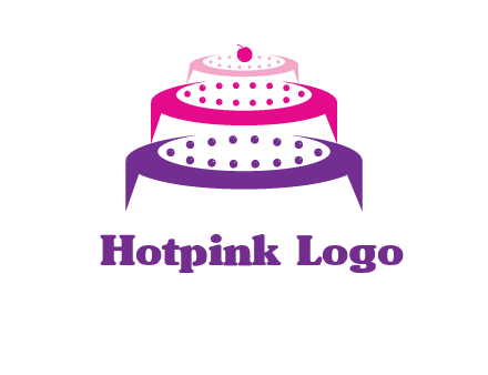 multi level cake logo