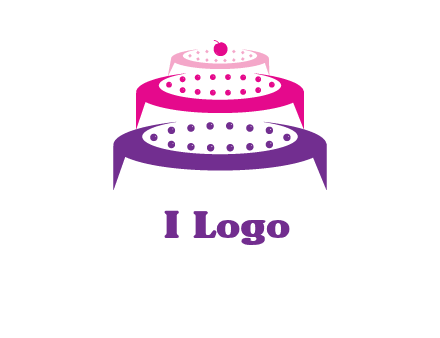 multi level cake logo