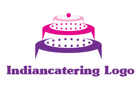 multi level cake logo