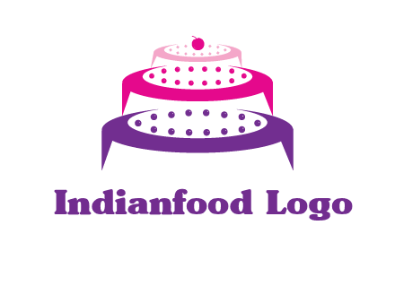 multi level cake logo