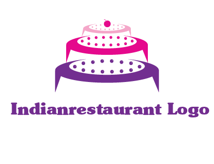 multi level cake logo