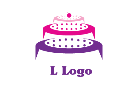 multi level cake logo