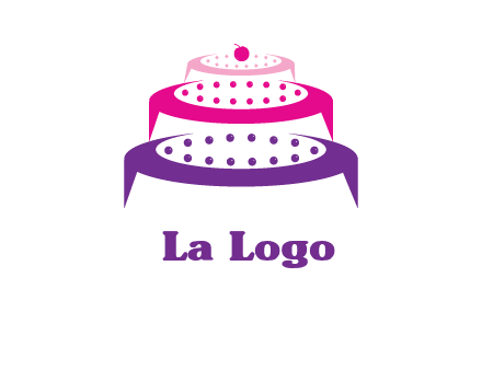 multi level cake logo