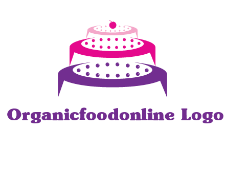 multi level cake logo