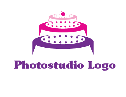 multi level cake logo