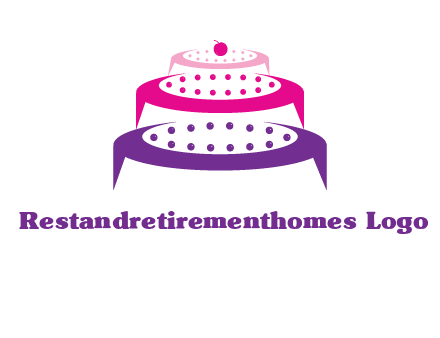 multi level cake logo