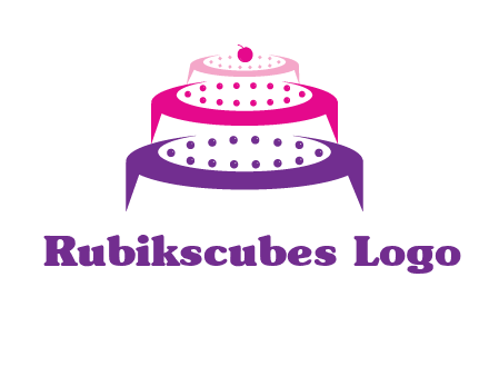 multi level cake logo