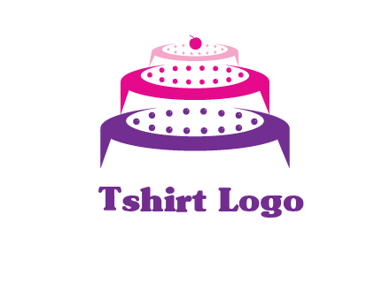 multi level cake logo