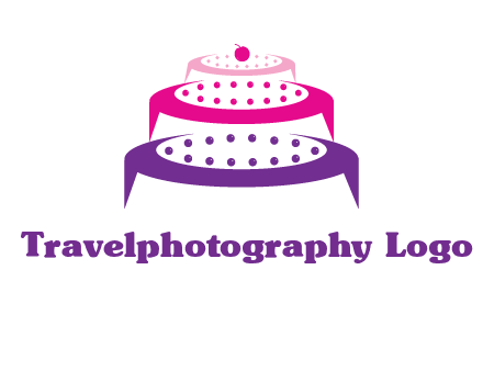 multi level cake logo