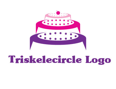 multi level cake logo