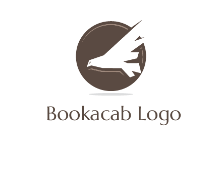 bird icon in circle logo