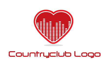 equalizer in heart logo