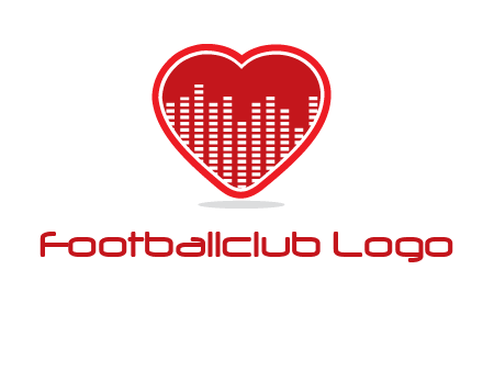 equalizer in heart logo