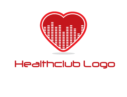 equalizer in heart logo