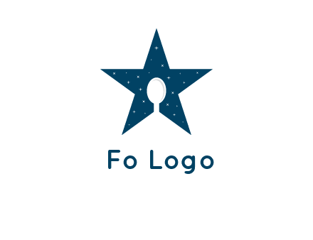 star and spoon logo design