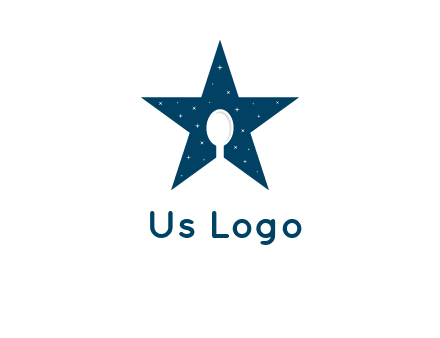 star and spoon logo design