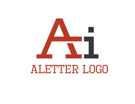 Alphabet A I logo