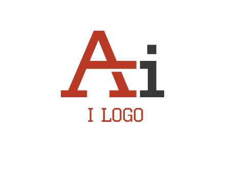 Alphabet A I logo