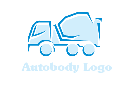 Concrete truck clip art