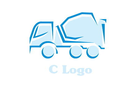 Concrete truck clip art