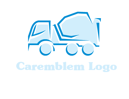 Concrete truck clip art