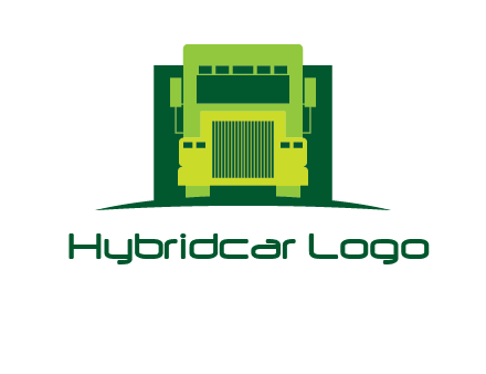 logistic transportatio truck logo