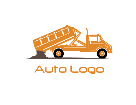 dump truck clipart logo