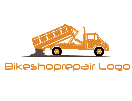 dump truck clipart logo