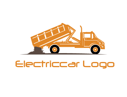 dump truck clipart logo