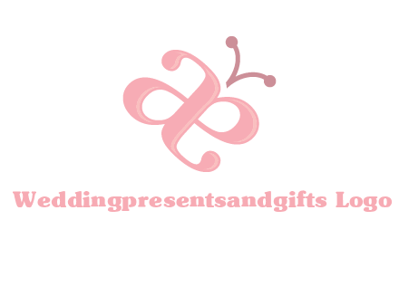 letters A and E forming a butterfly logo