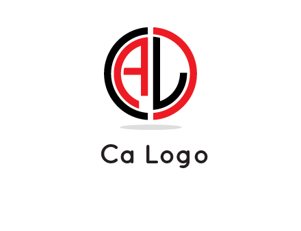 letters L, A, C and D in a logo