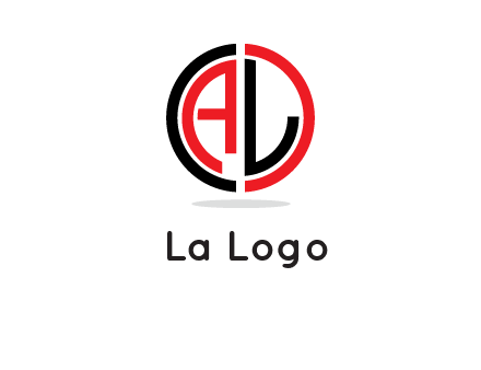 letters L, A, C and D in a logo