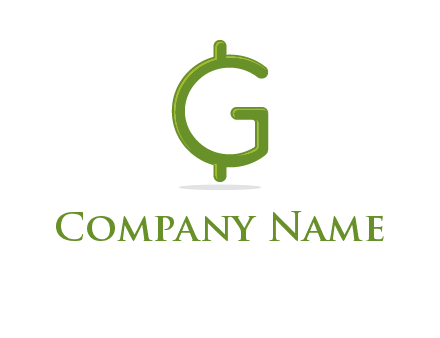 letter G dollar logo